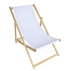 wood deck chair